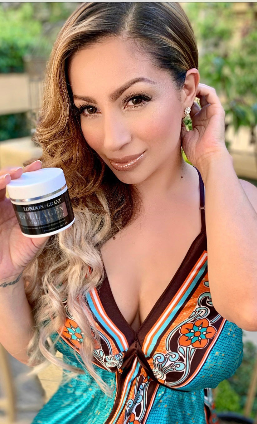 Daily Collagen Moisturizer (2%) Anti-Aging Brightens Skin Tone 2oz.