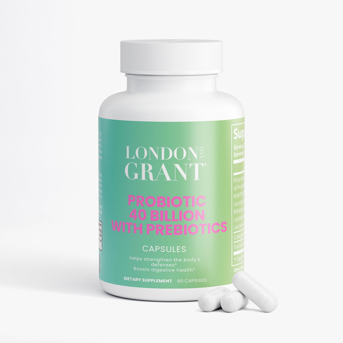 Probiotic 40 Billion with Prebiotics