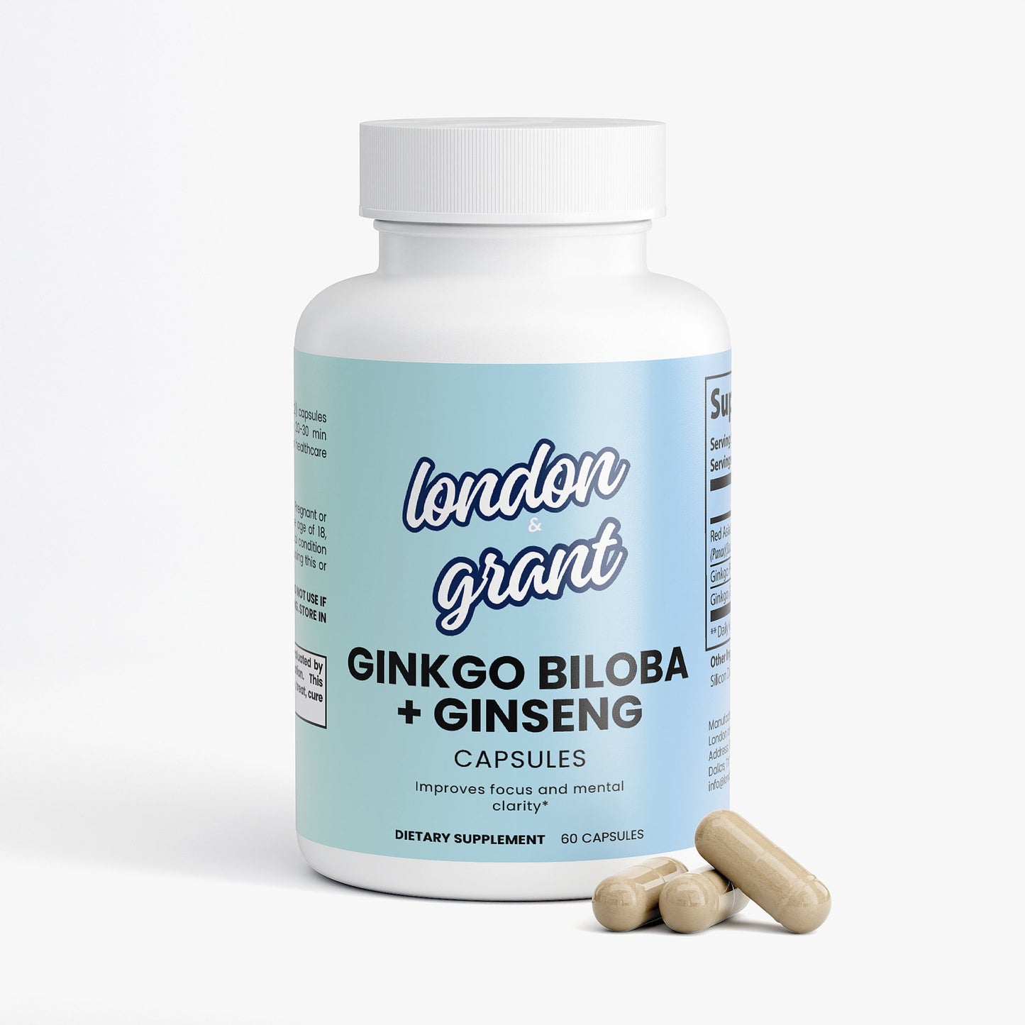 Ginkgo Biloba + Ginseng