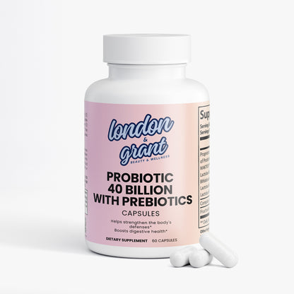 Probiotic 40 Billion with Prebiotics