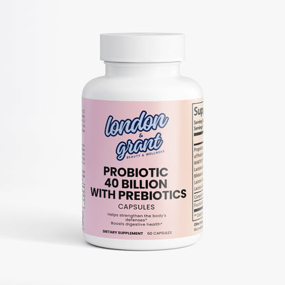 Probiotic 40 Billion with Prebiotics