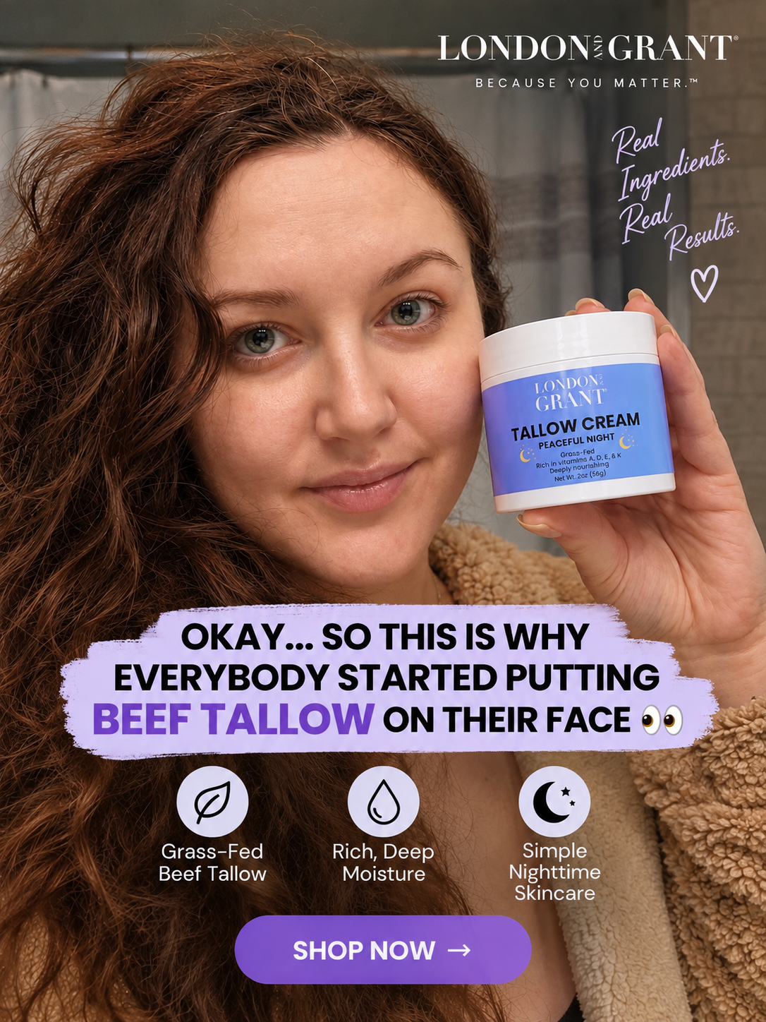 Tallow Cream Peaceful Night