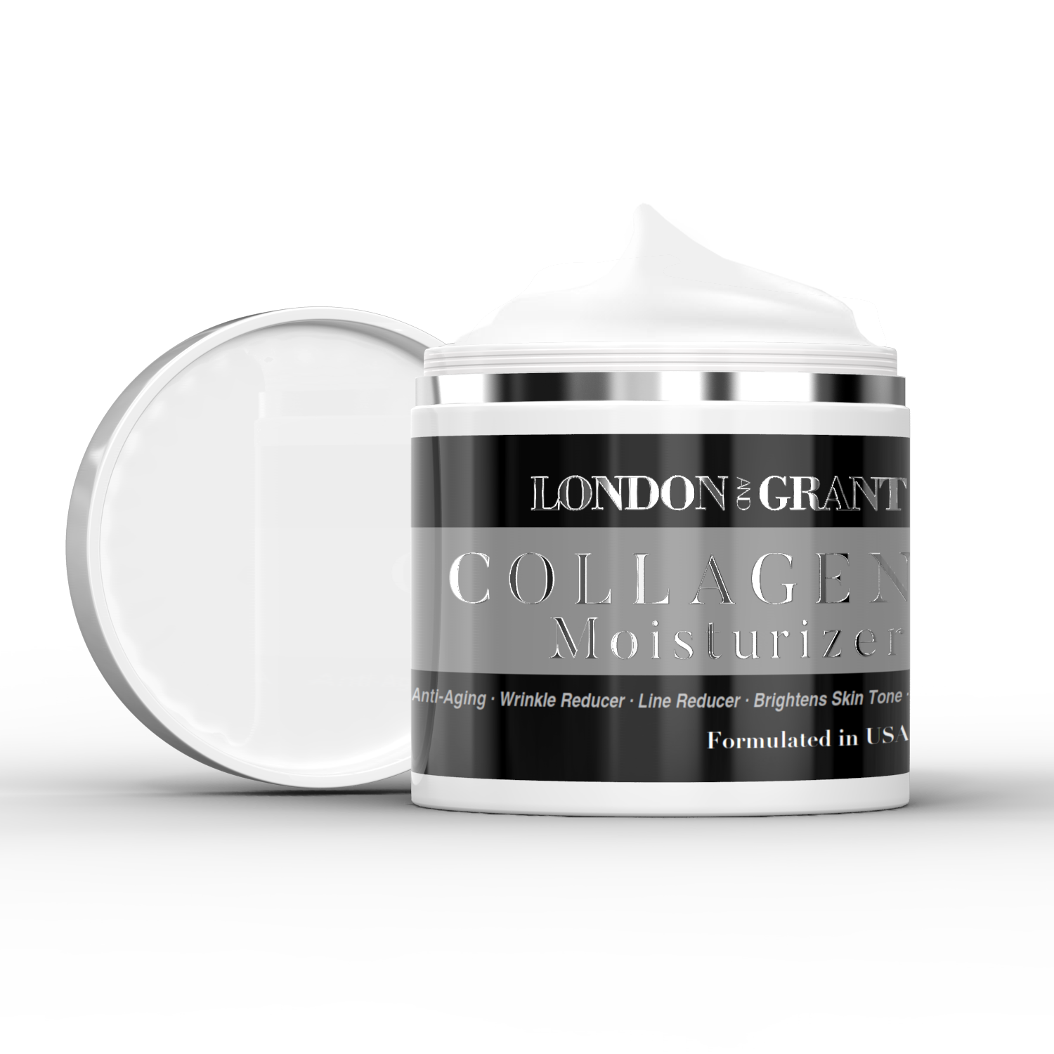 Daily Collagen Moisturizer (2%) Anti-Aging Brightens Skin Tone 2oz.